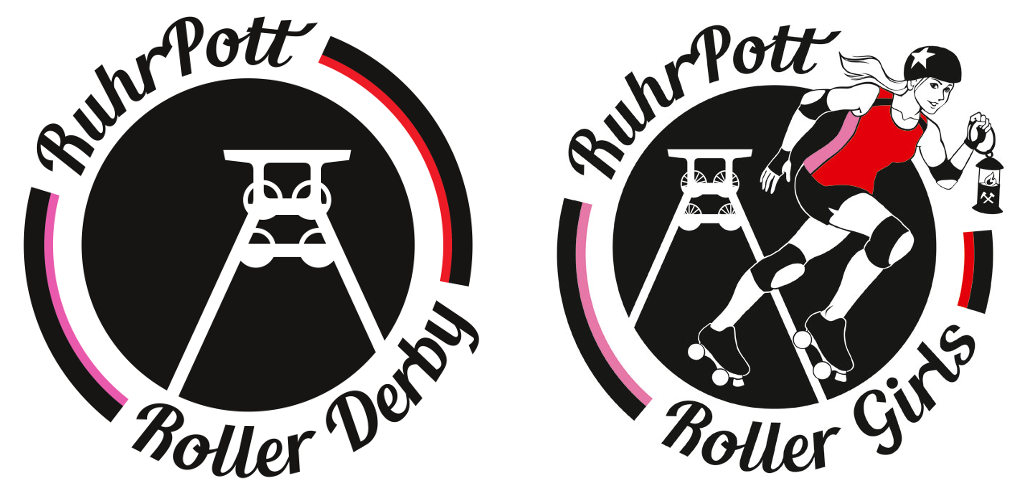 Logos RuhrPott Roller Derby