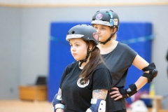 Zweiter Programm-Punkt: Training für Skater*innen mit und ohne MST (Foto: Thorsten Lasrich)