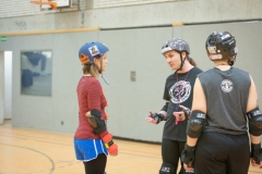 Und einige unsere wunderbaren Skating Officials! (Foto: Thorsten Lasrich)